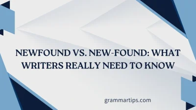 Newfound vs. New-Found
